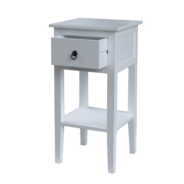 white nightstand
